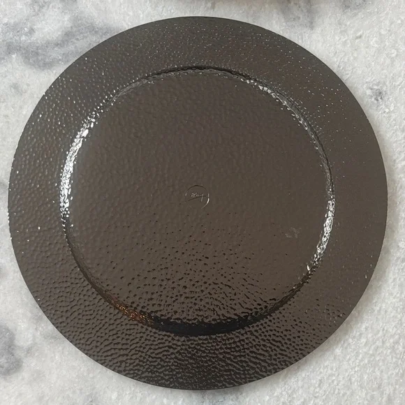Michael Aram Textured Black Dinner Plate - Picture 2 of 2